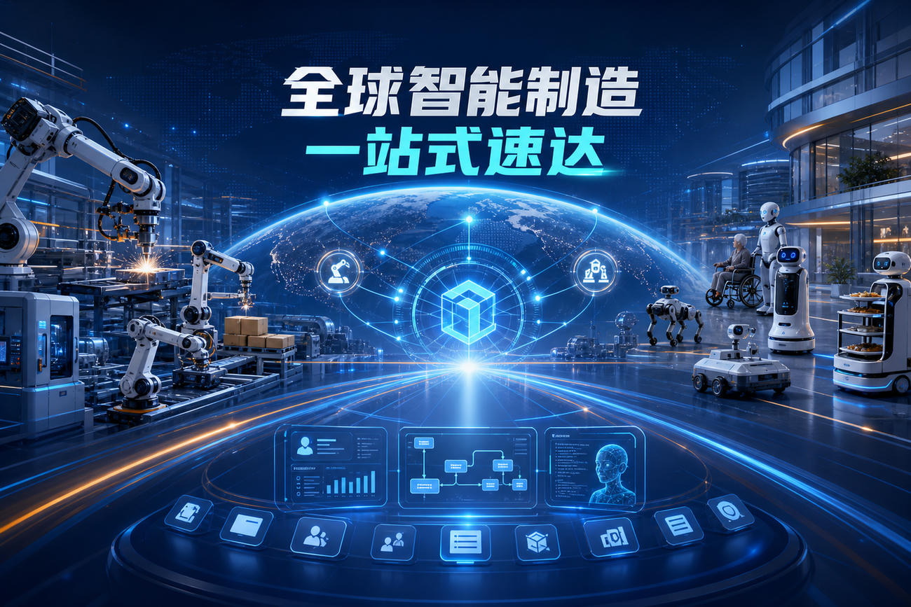 让全球智能制造的人才、设备和项目,一站式速达